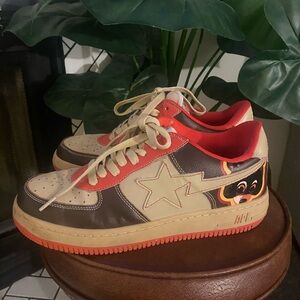 A BAPE x Kanye West Bapesta FS-001 Low 'College Dropout' sneaker